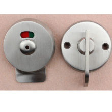 Escutcheon Stainless steel 304 commerical toilet Indicator lock with Dead Bolt